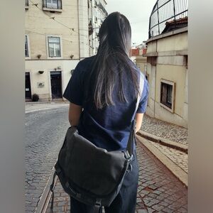 Dark grey Timbuk2 small messenger bag